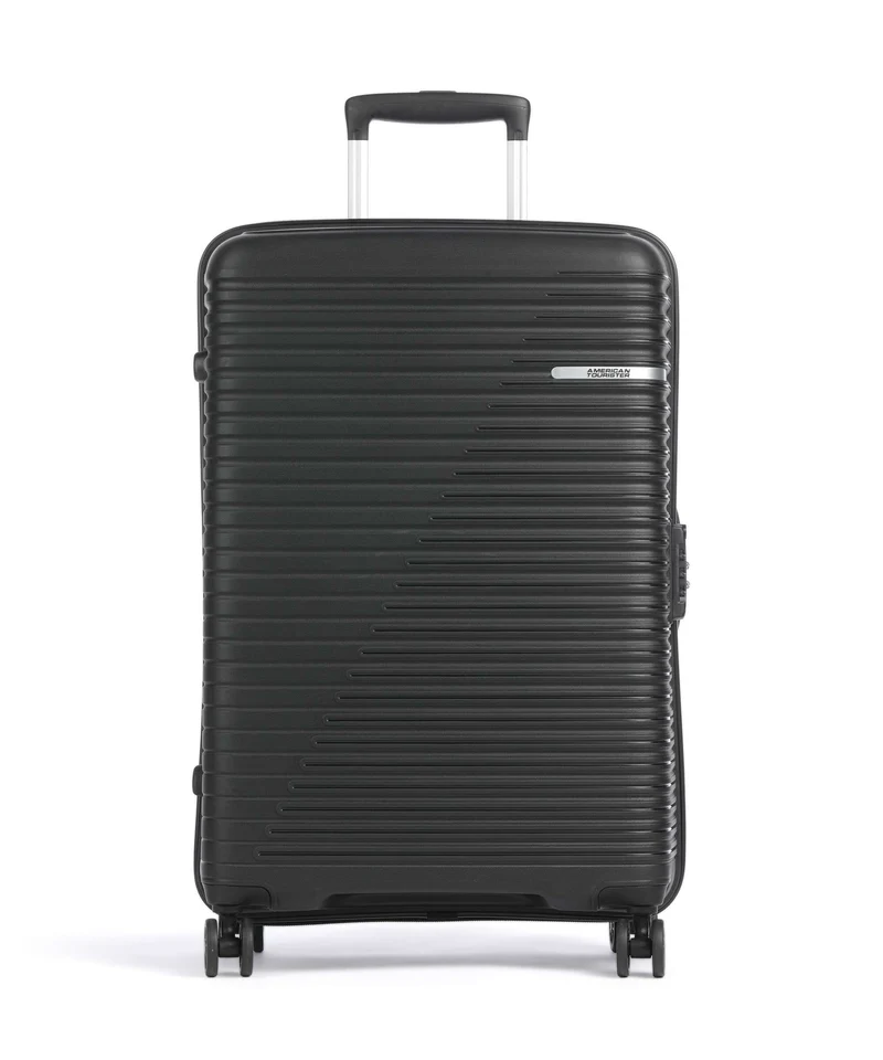American Tourister Liftoff 4-Rollen Trolley black