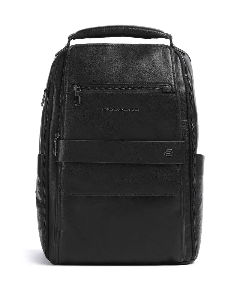 Piquadro Solm Laptop-Rucksack black
