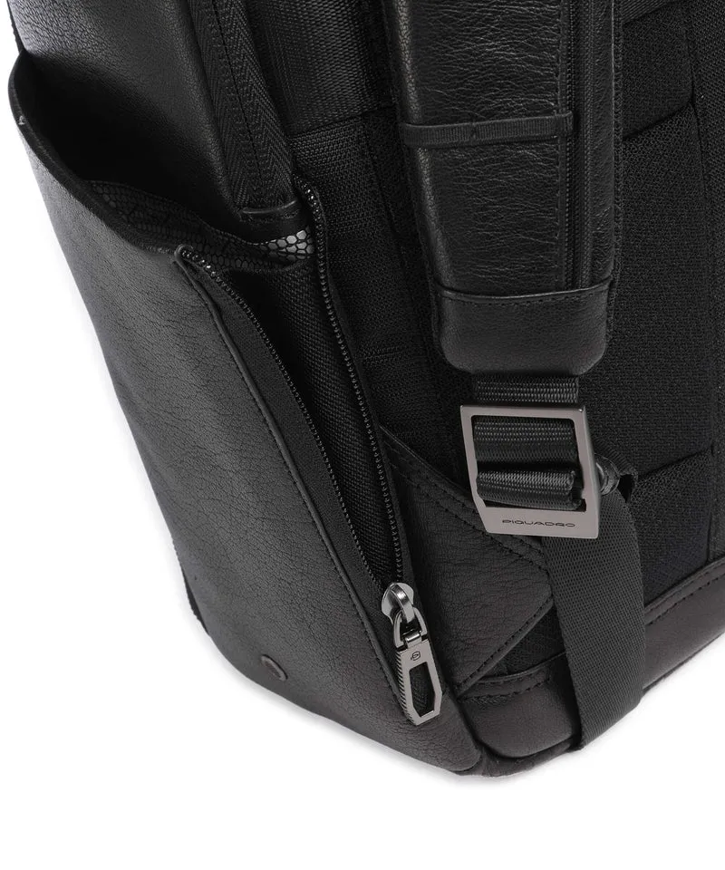 Piquadro Solm Laptop-Rucksack black