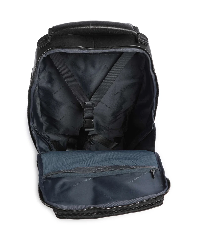 Piquadro Solm Laptop-Rucksack black