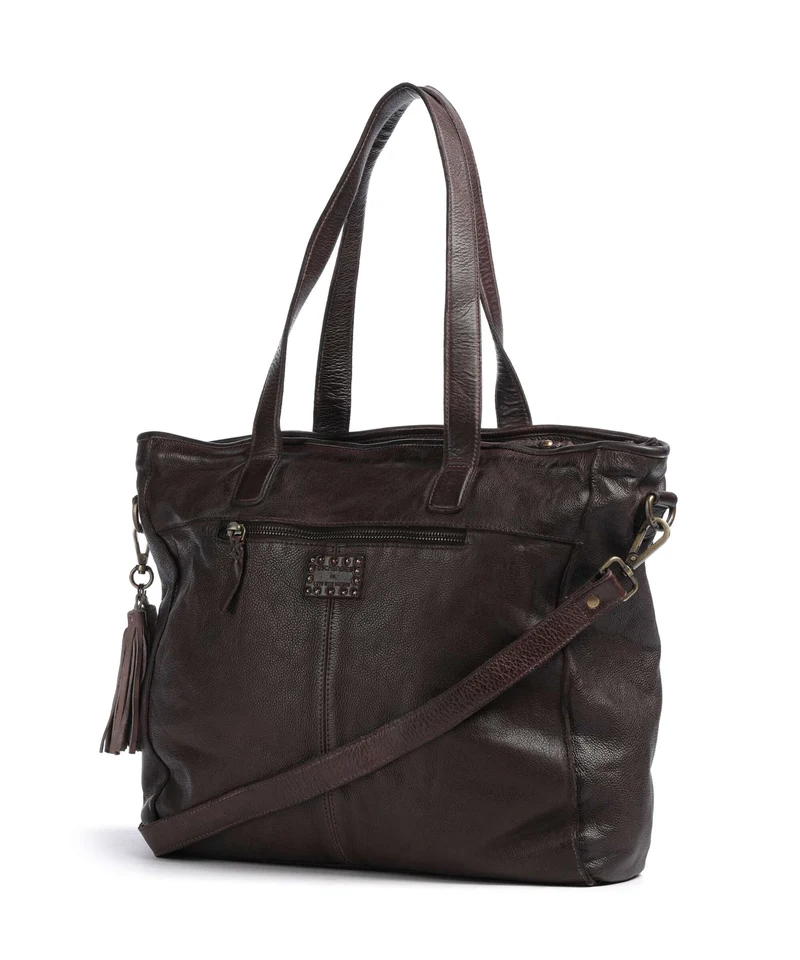 Taschendieb Wien Fröhlichgasse 1 Shopper mokka
