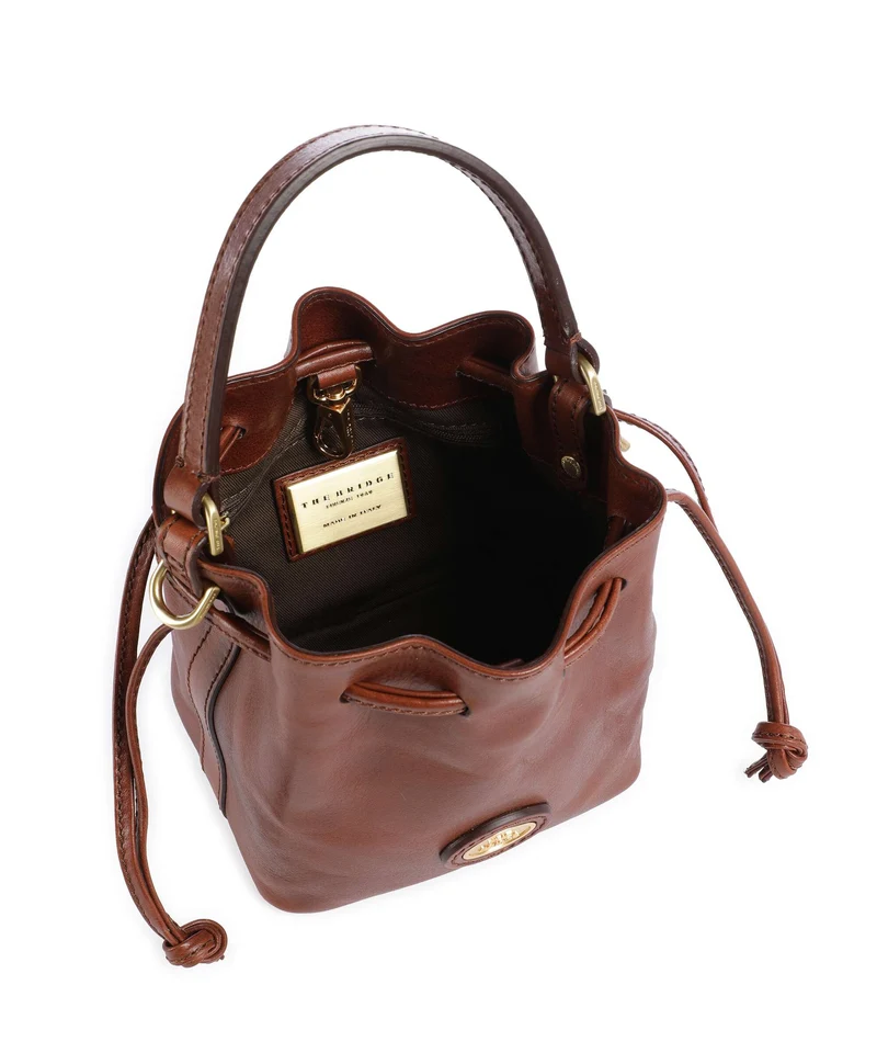 The Bridge Story Donna Bucket Handtasche marrone