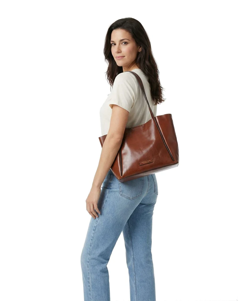 The Bridge Icons Shopper marrone