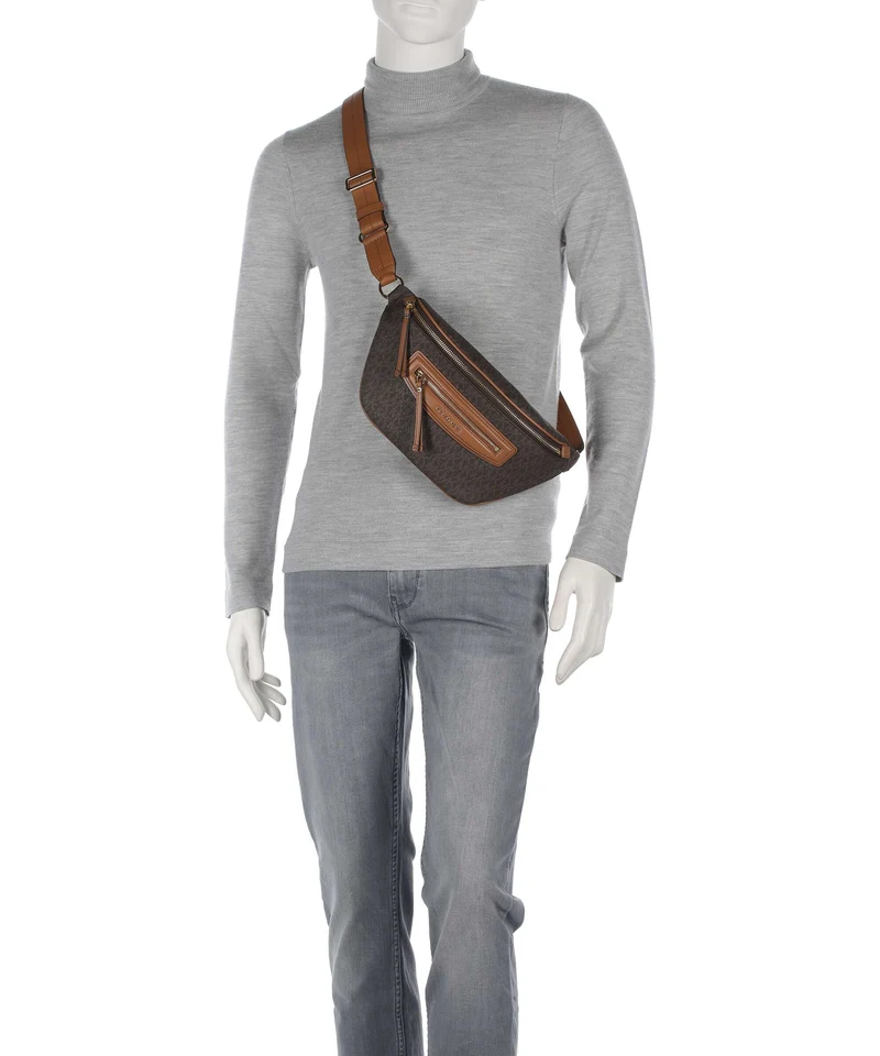Michael Kors Jet Set Travel Medium Gürteltasche brown/acorn