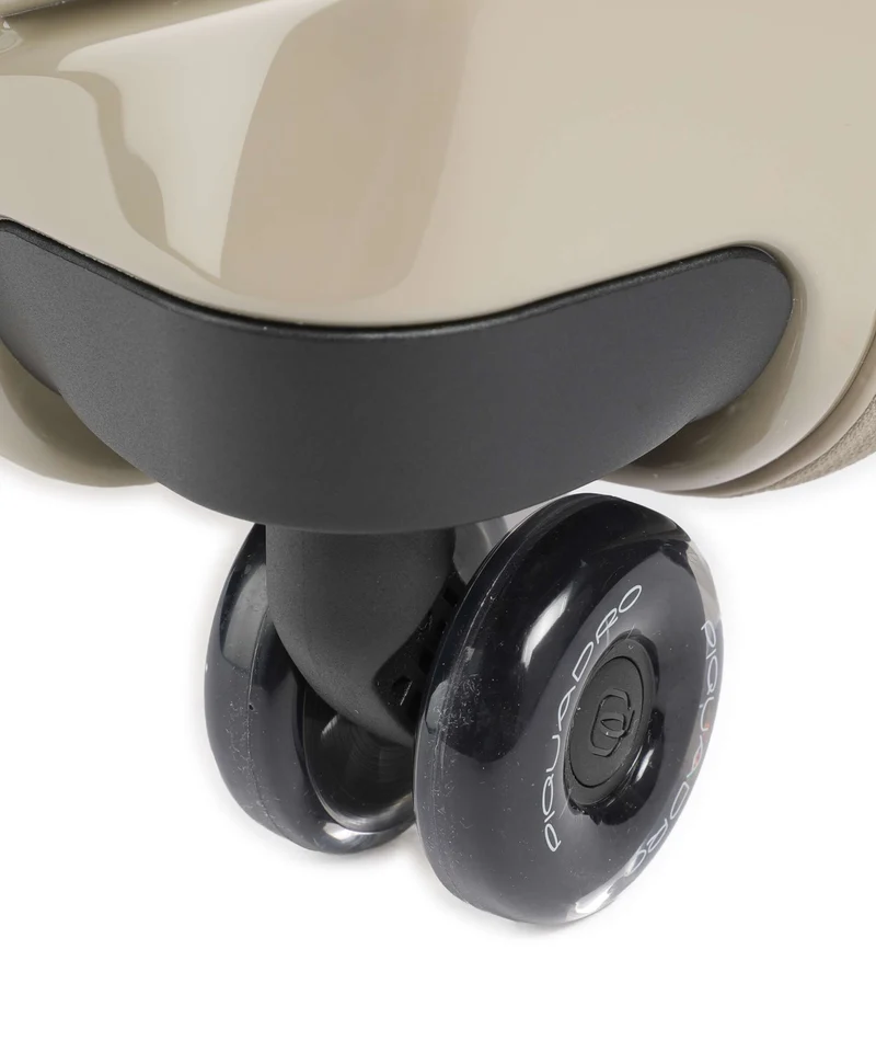 Piquadro POP 4-Rollen Trolley beige