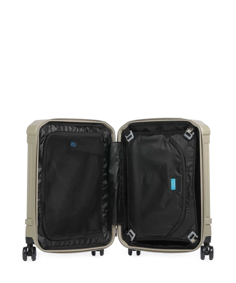 Piquadro POP 4-Rollen Trolley beige