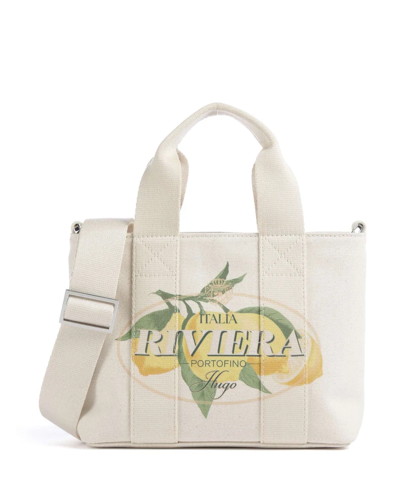 Hugo Becky Mini Handtasche open white