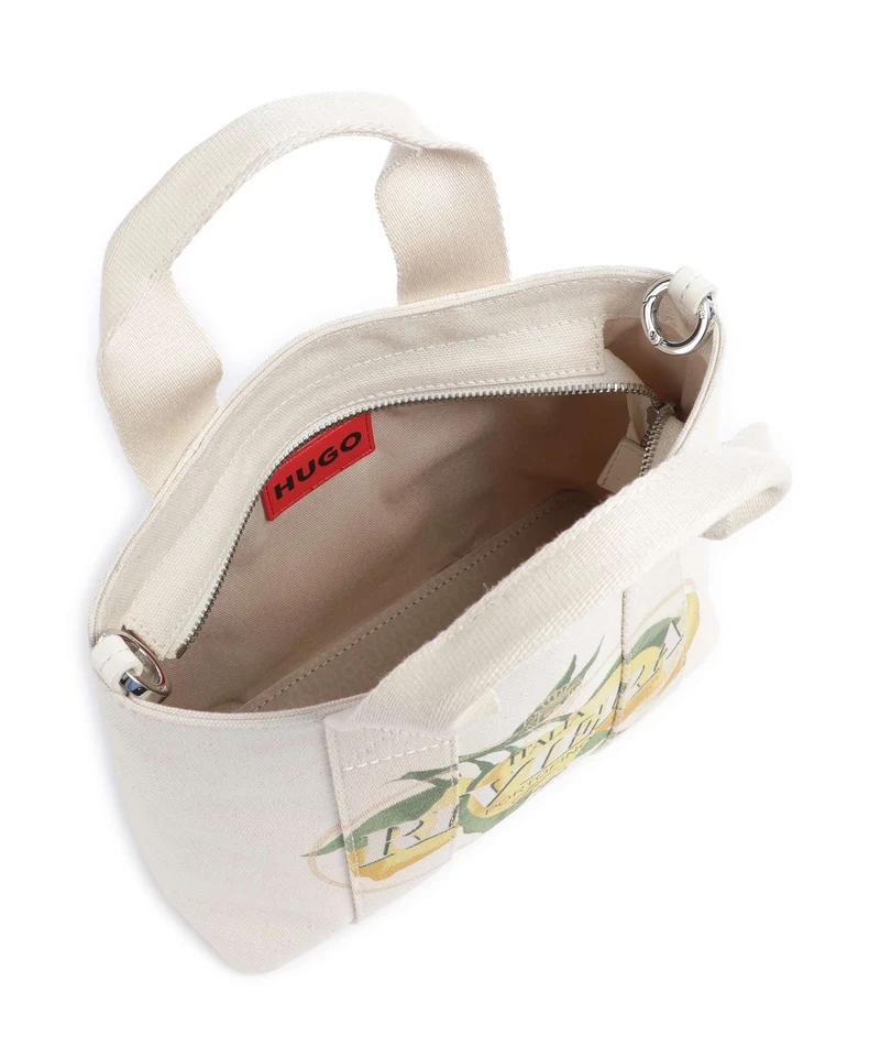 Hugo Becky Mini Handtasche open white