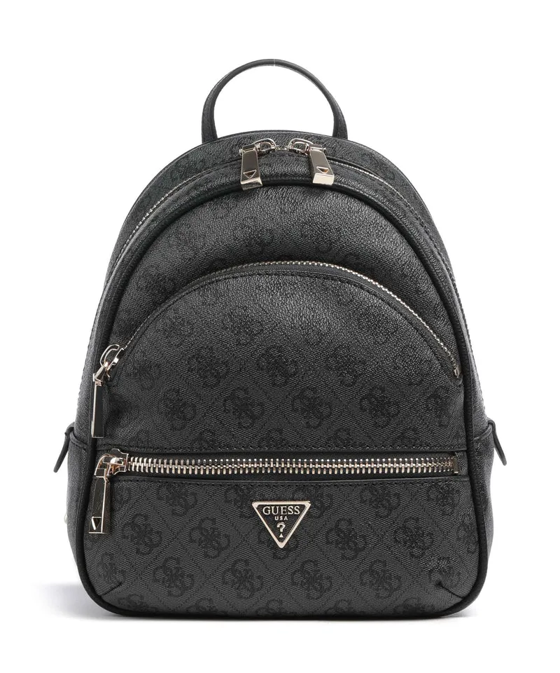 Guess Manhattan II Rucksack coal logo