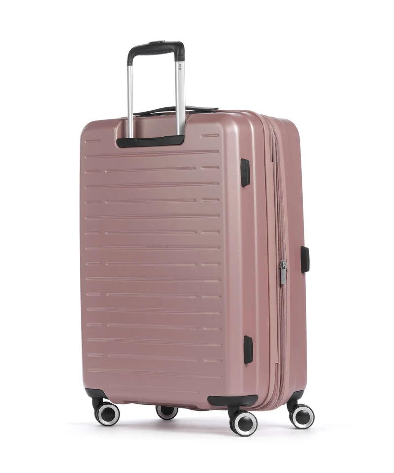 American Tourister Aerojoy 4-Rollen Trolley Set metallic rose