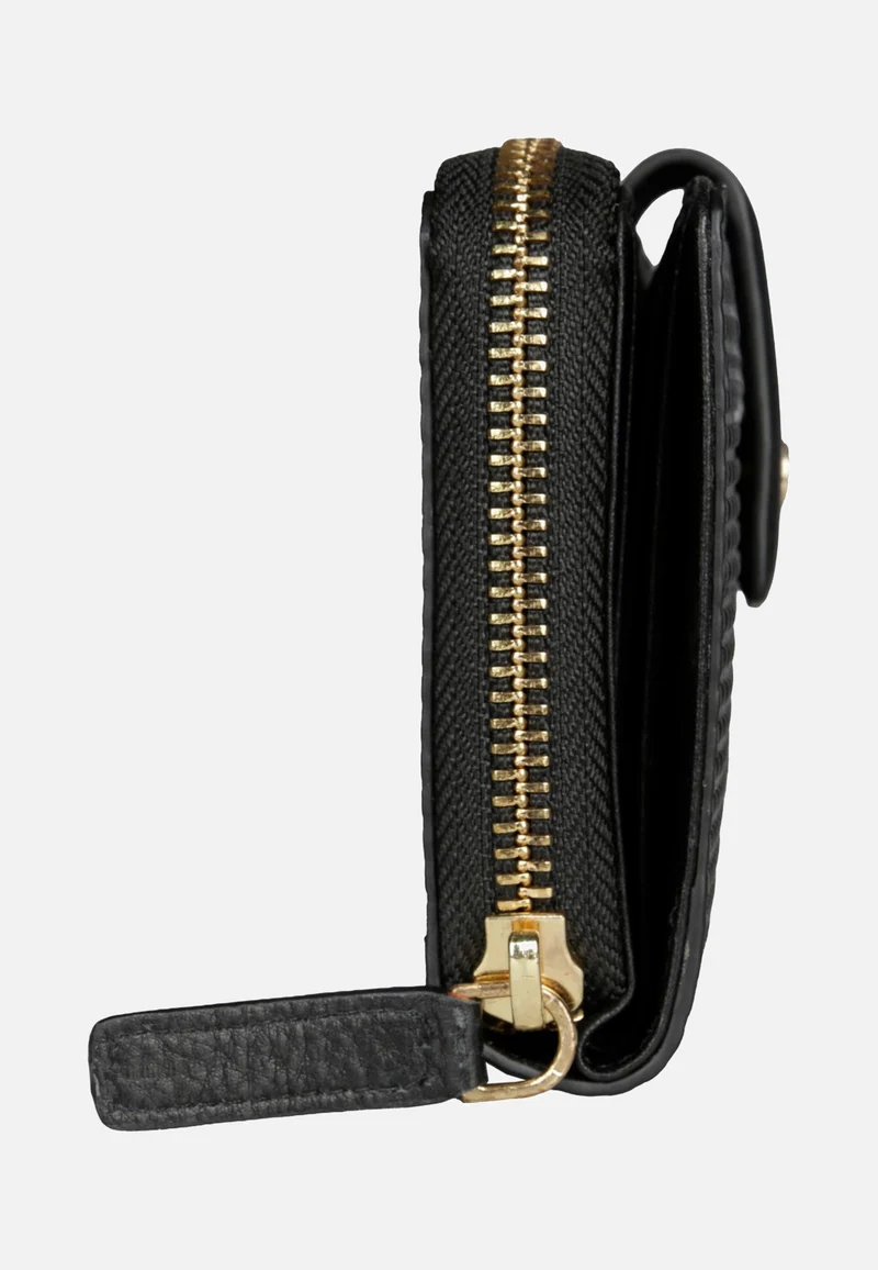 Noemi Ladies Zip Wallet M Black - Portemonnaie
