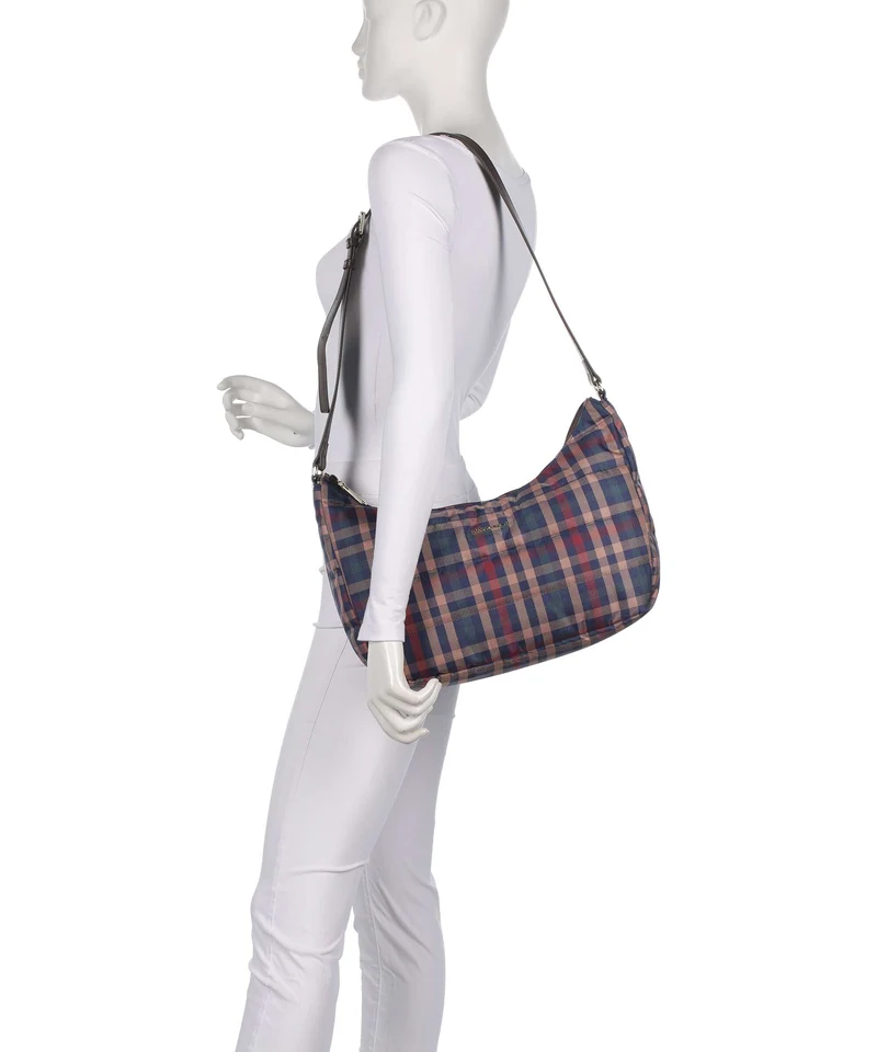 Mandarina Duck Tartan Beuteltasche tartan brown