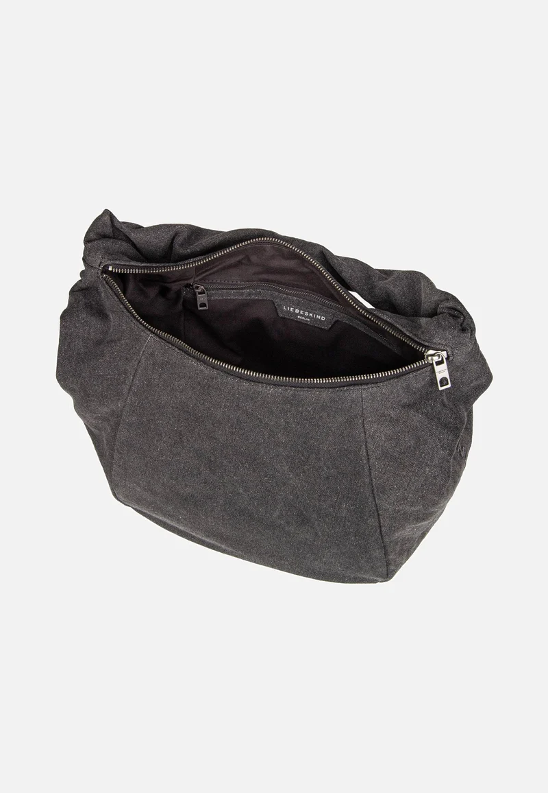 Ferrah M Denim Black - Hobo Bag