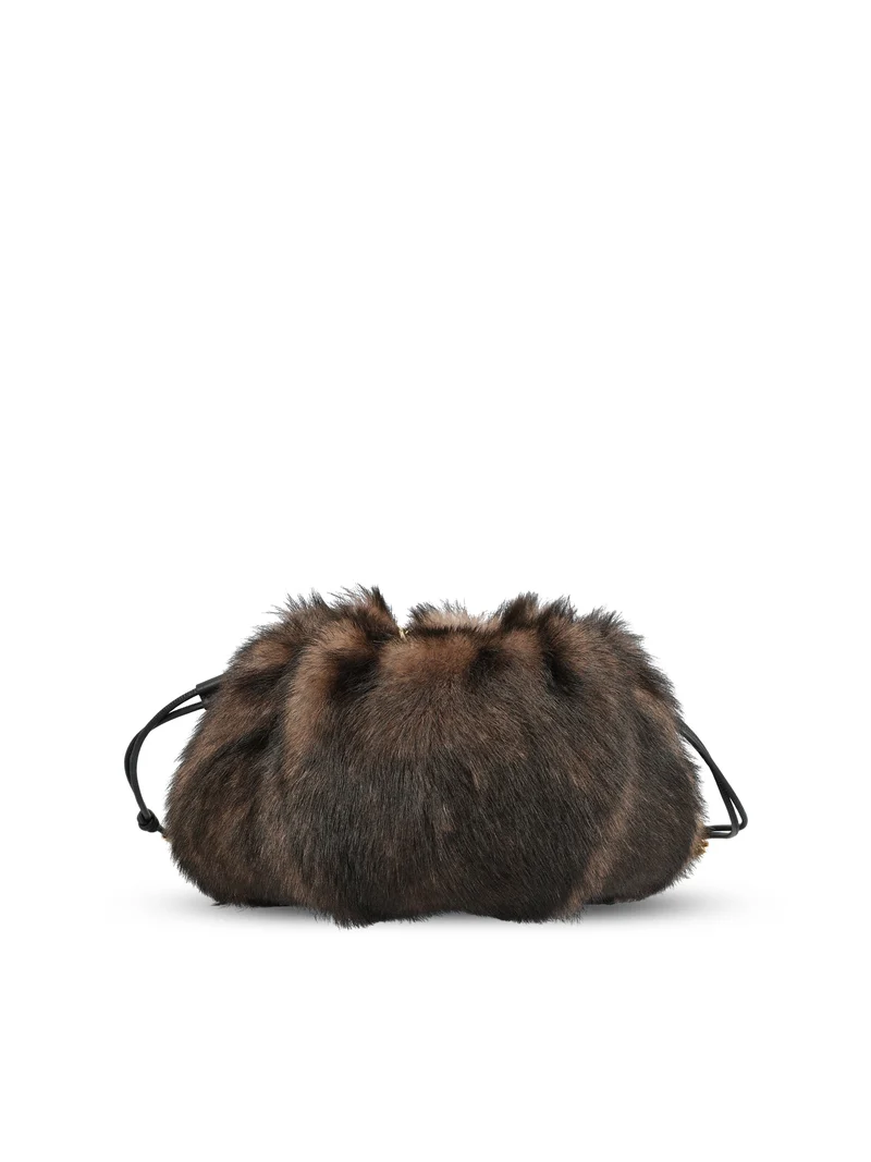 CHLOE' Borsa A Tracolla Effetto Pelliccia