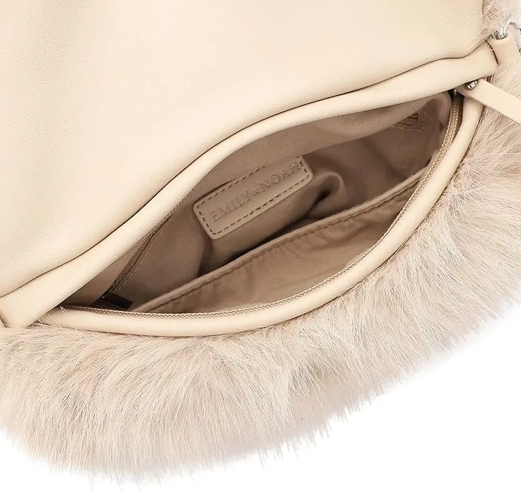 Schultertasche Dominique 64761 Taupe