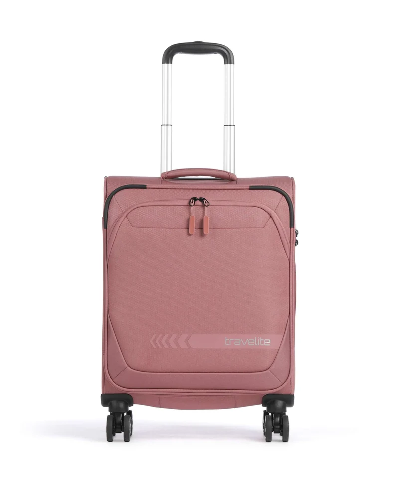 Travelite Kick Off 4-Rollen Trolley blush