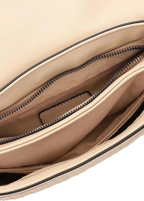 EMILY & NOAH Schultertasche taupe