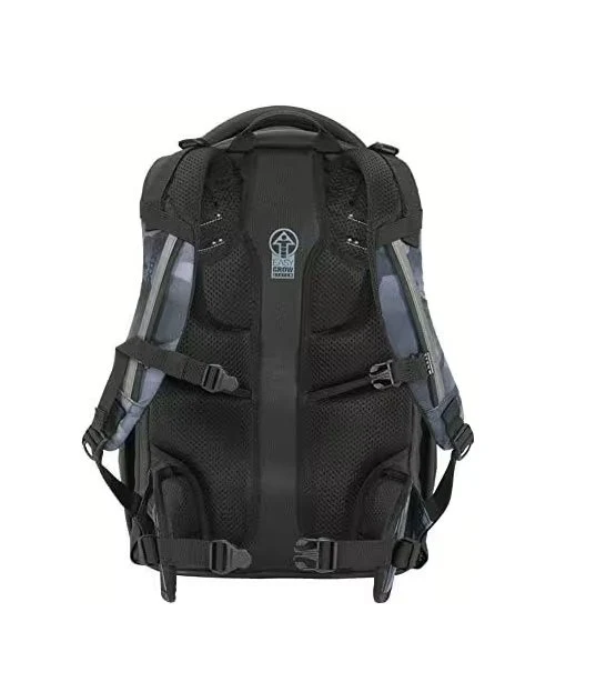 Schulrucksack Porter Grey Rocks Schwarz