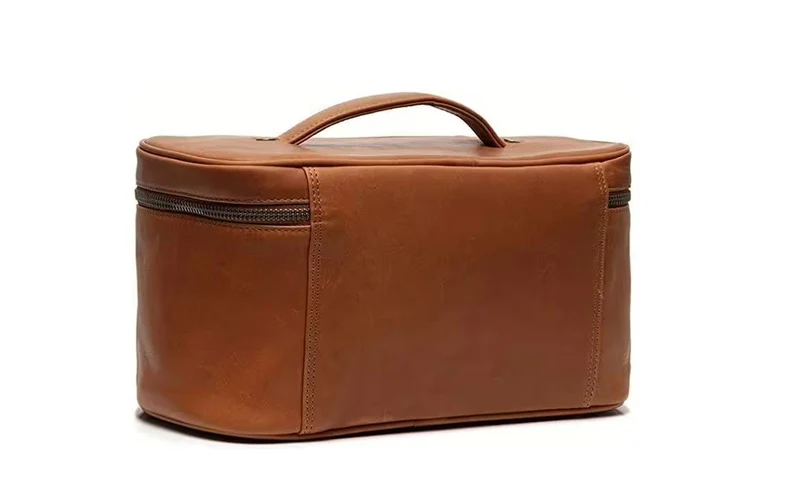 Kulturtasche Limone Cognac