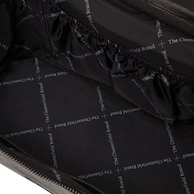 Kulturtasche Limone Schwarz