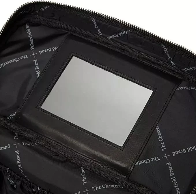 Kulturtasche Limone Schwarz