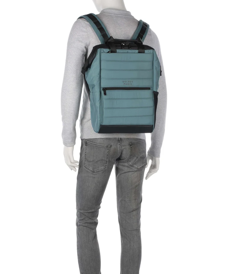 Delsey Paris Shadow 5.0 Rucksack gruen