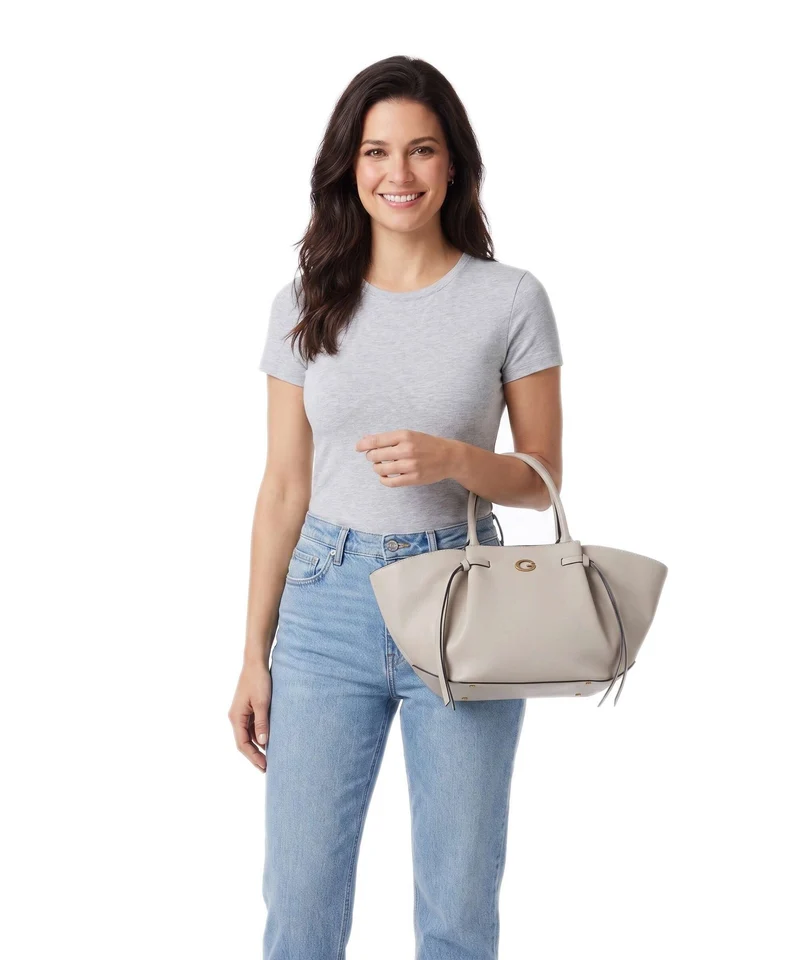 Guess Allegra Girlfriend Handtasche bone