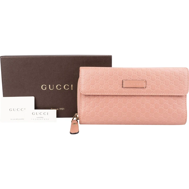 Gucci Microguccissima Flap Clip Wallet
