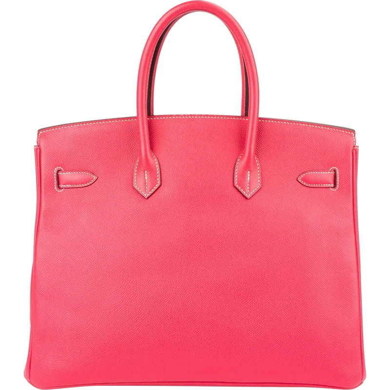 Hermès Rose Tyrien Epsom Leather Gold Birkin 35 Handbag
