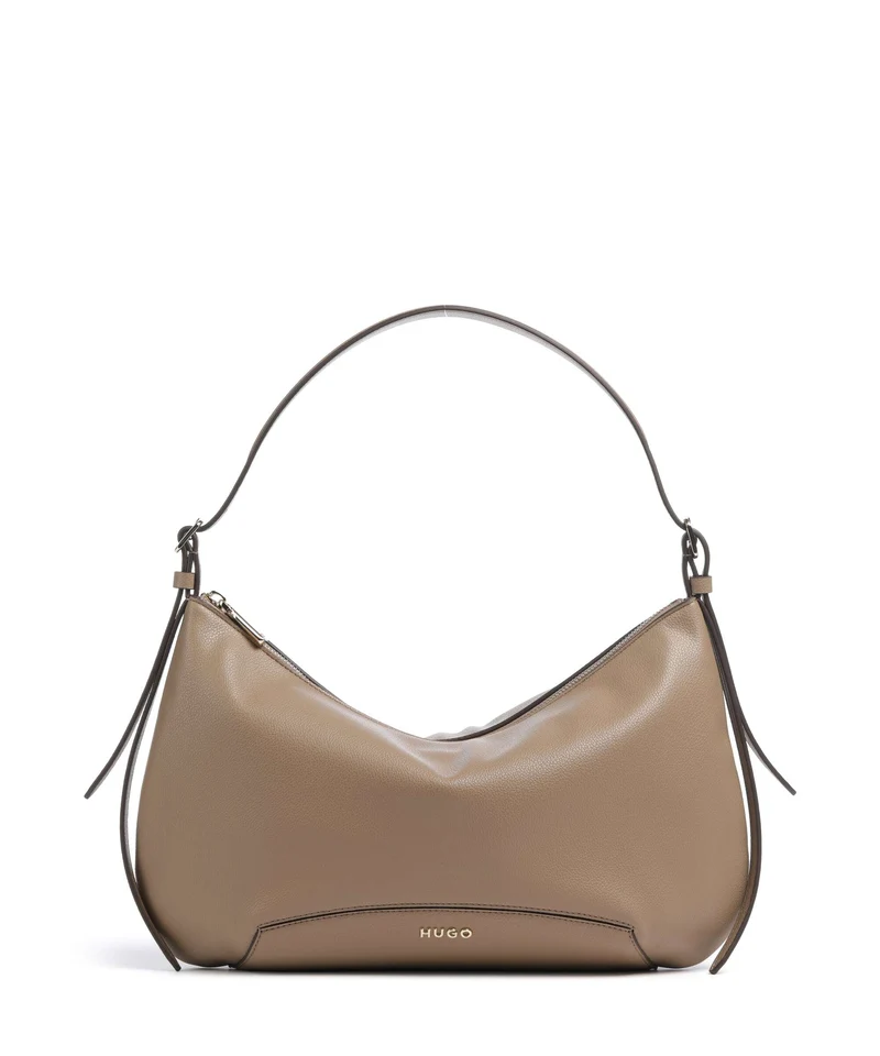 Hugo Lucya Beuteltasche brown overflow