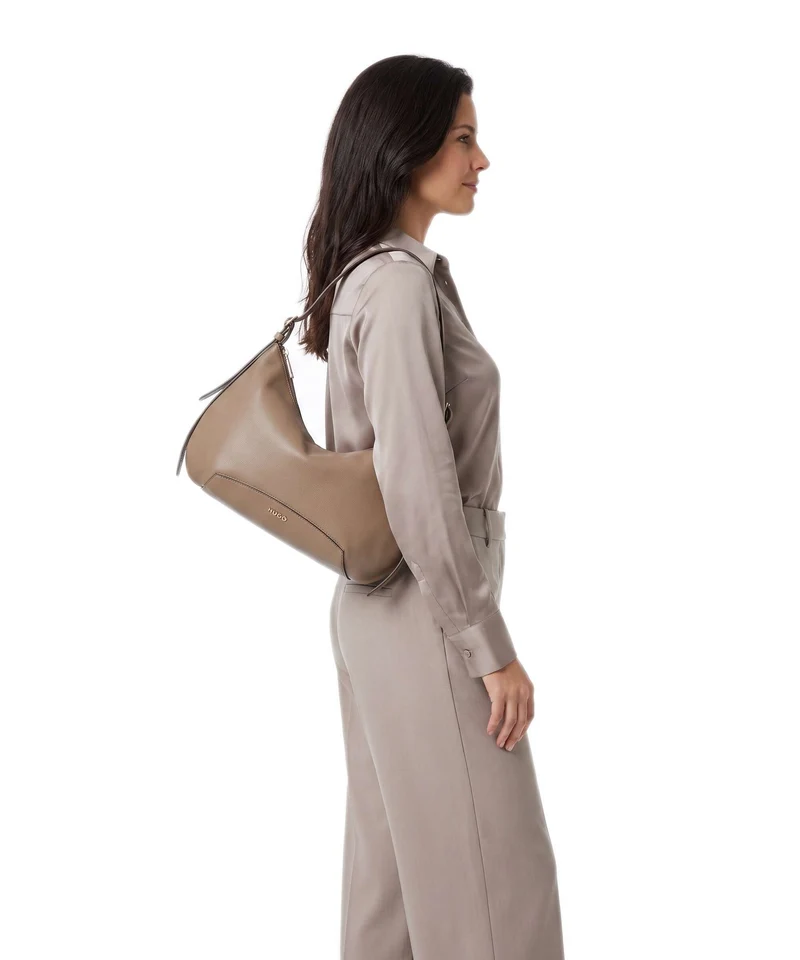 Hugo Lucya Beuteltasche brown overflow