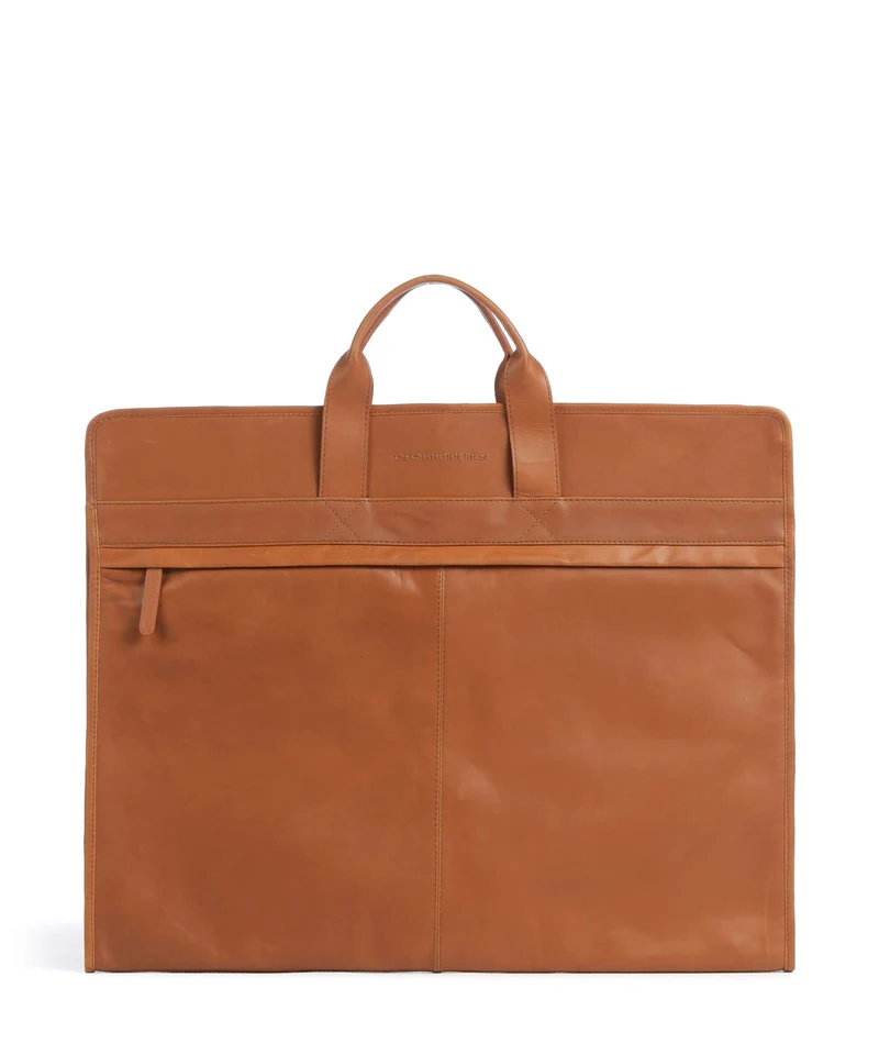 The Chesterfield Brand Wax Pull Up Cow Carson Kleidersack cognac