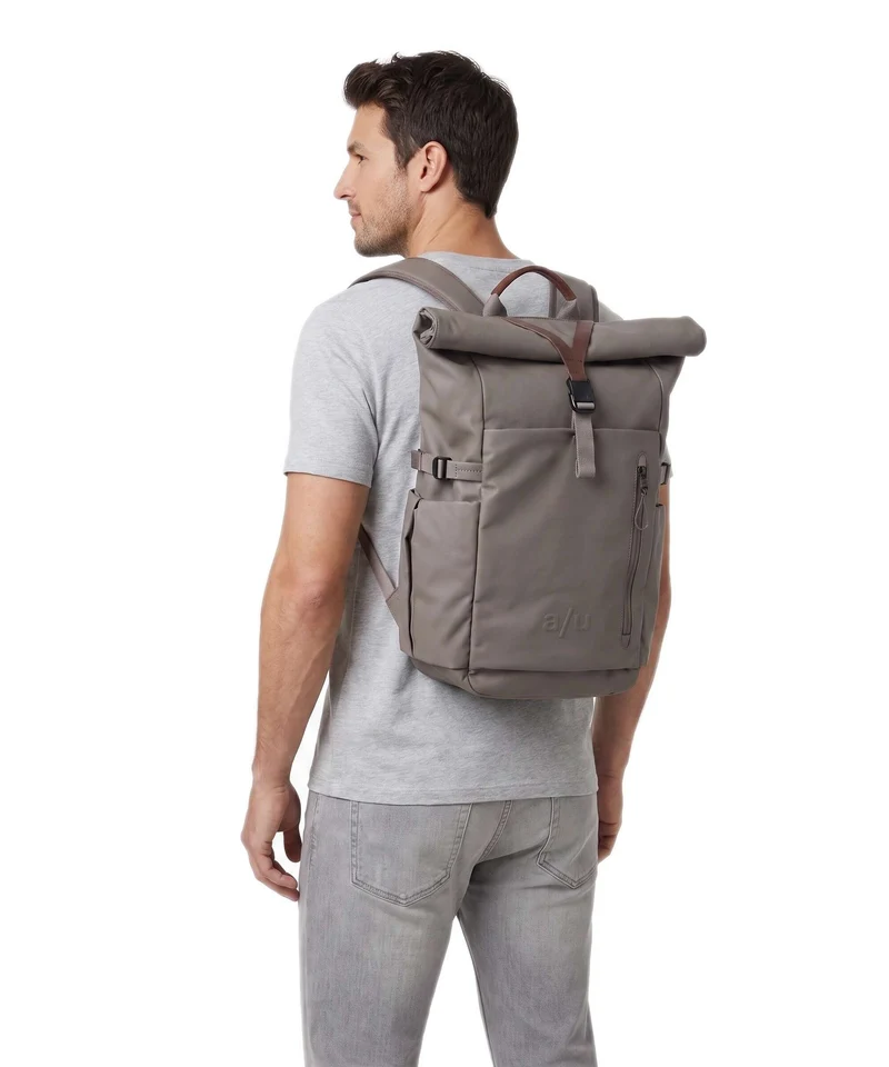 Aunts & Uncles Japan RE Tokachi Rolltop Rucksack volcano grey