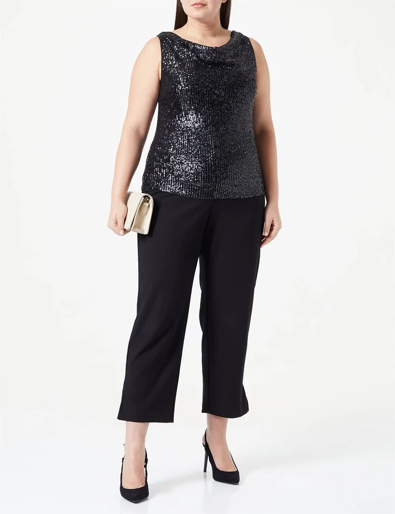 s.Oliver BLACK LABEL Damen Bluse ärmellos