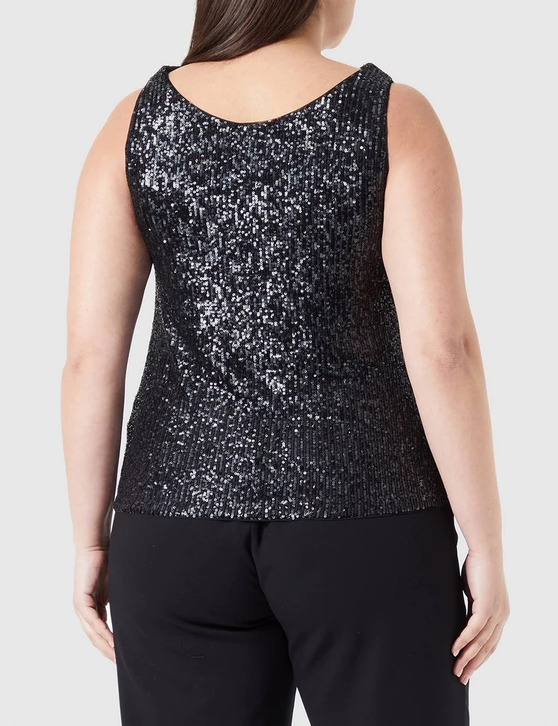 s.Oliver BLACK LABEL Damen Bluse ärmellos