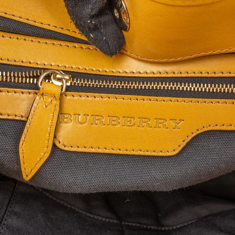 Burberry Nova-Check Monogram Haymarket Hobo Shoulder Bag