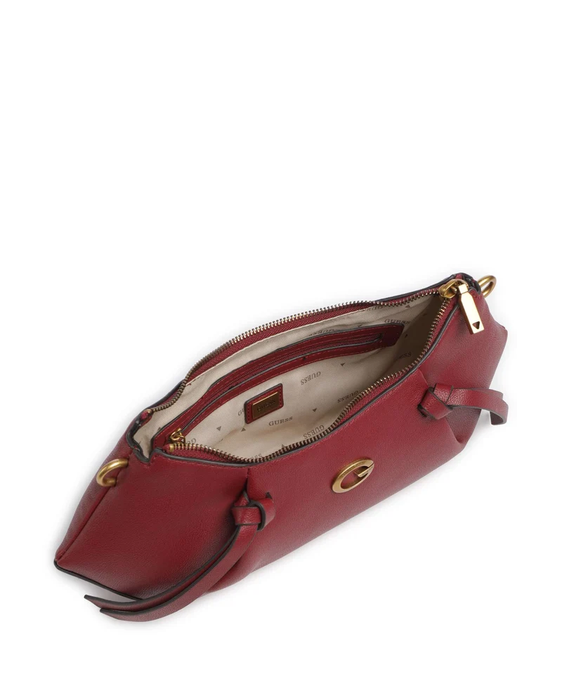 Guess Allegra Schultertasche red