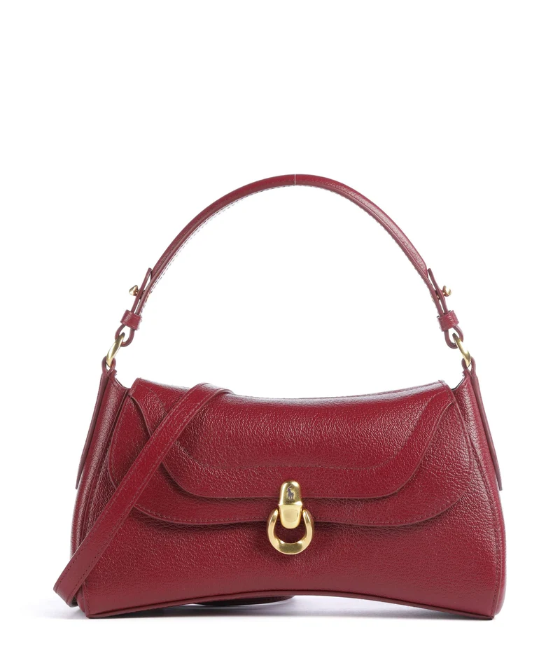 Polo Ralph Lauren Blaze Small Schultertasche currant