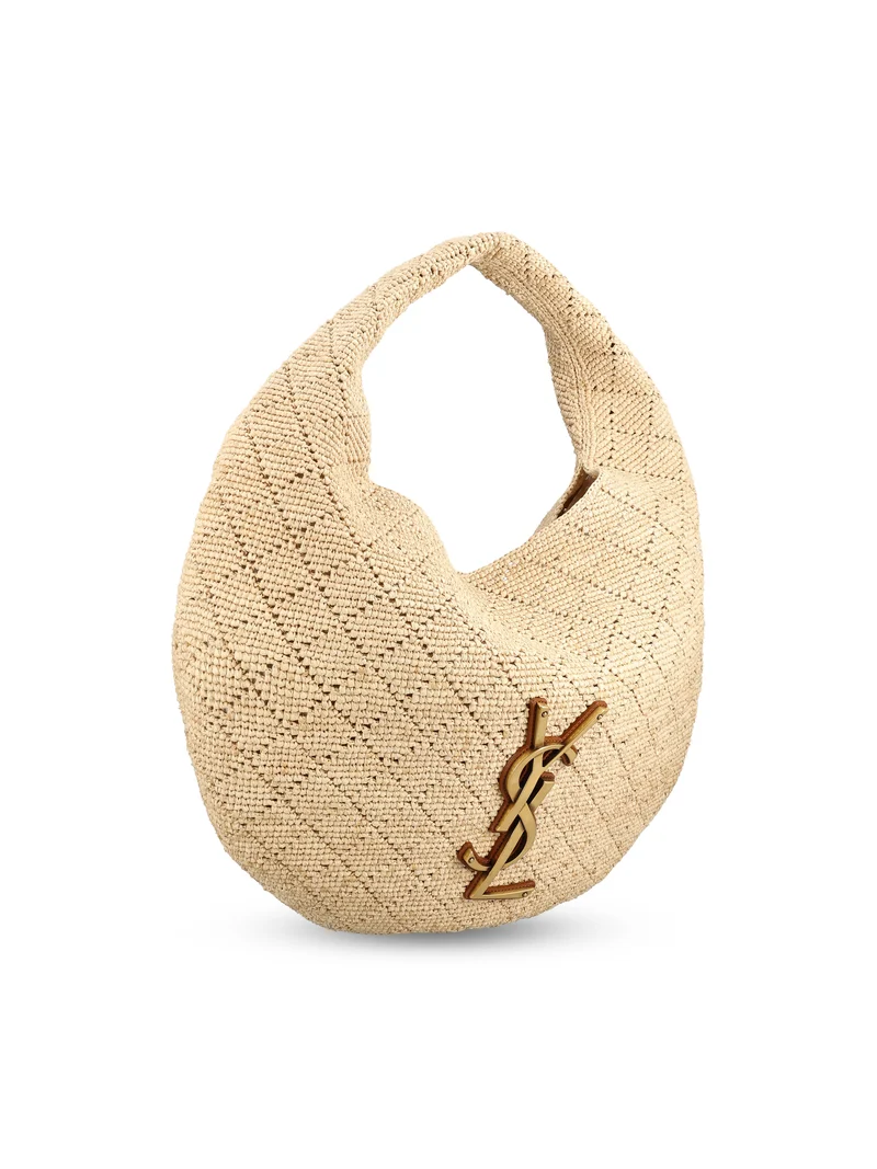 SAINT LAURENT Hobo Icare Rafia