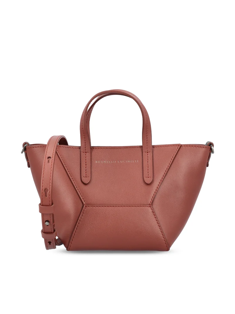 BRUNELLO CUCINELLI Borsa BC Duo Mini In Pelle