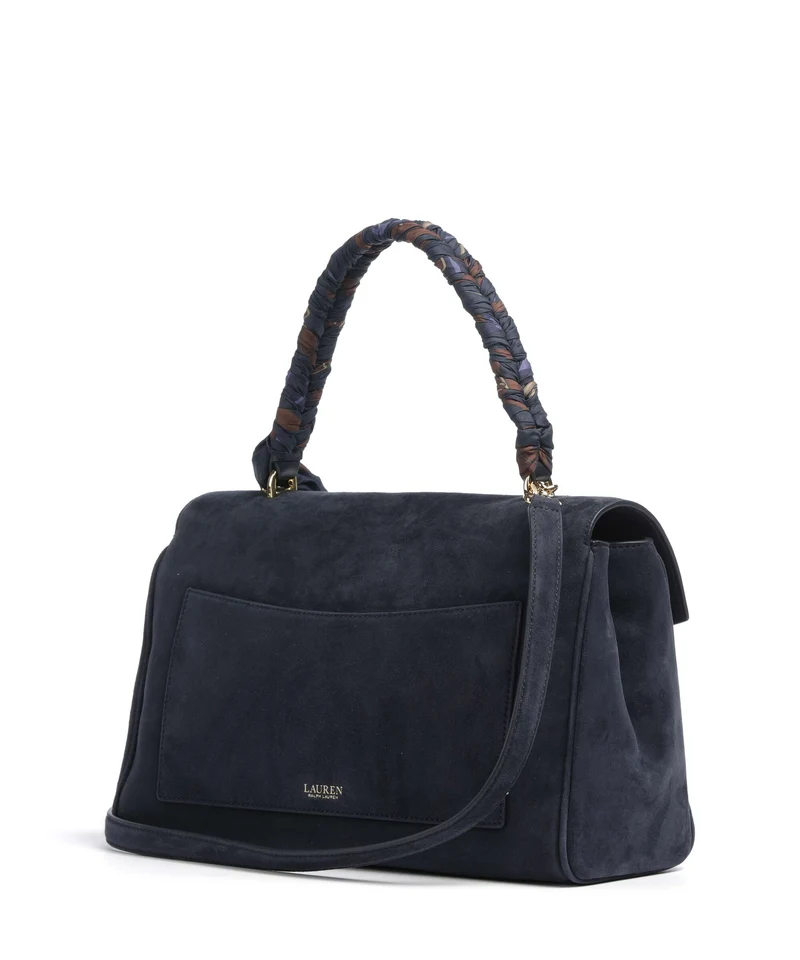 Lauren Ralph Lauren Farrah Medium Handtasche lauren navy/urban bltng/navy multi