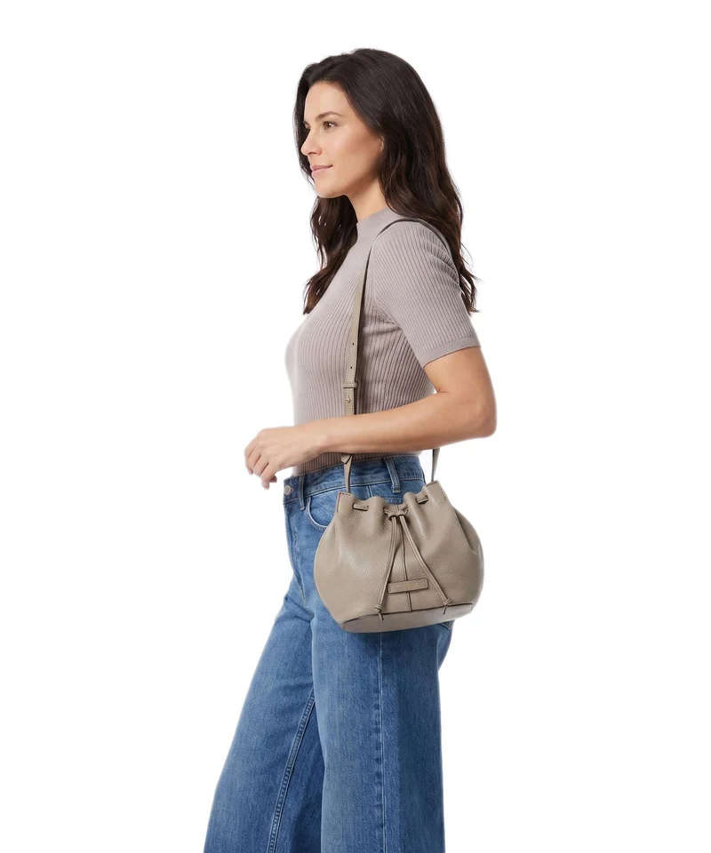 The Bridge Marisa Bucket Handtasche greige