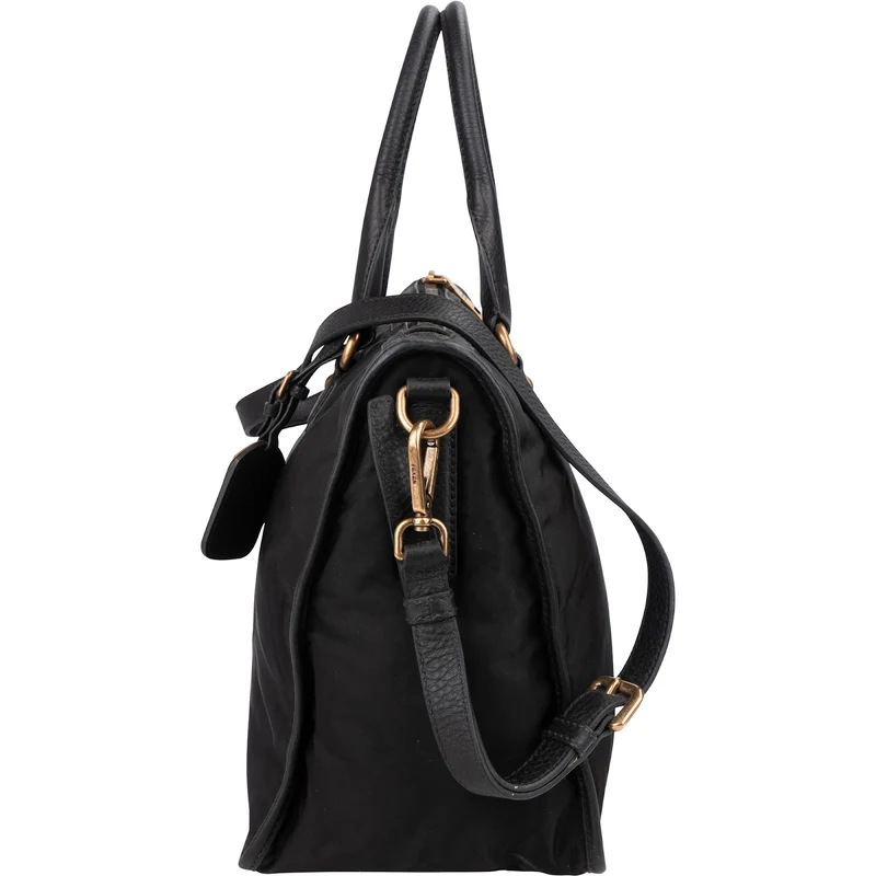 Prada Tessuto Jacquard Ricamo Tote Handbag