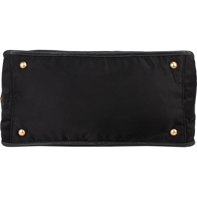Prada Tessuto Jacquard Ricamo Tote Handbag