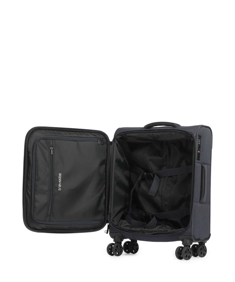 Travelite Kick Off 4-Rollen Trolley anthracite