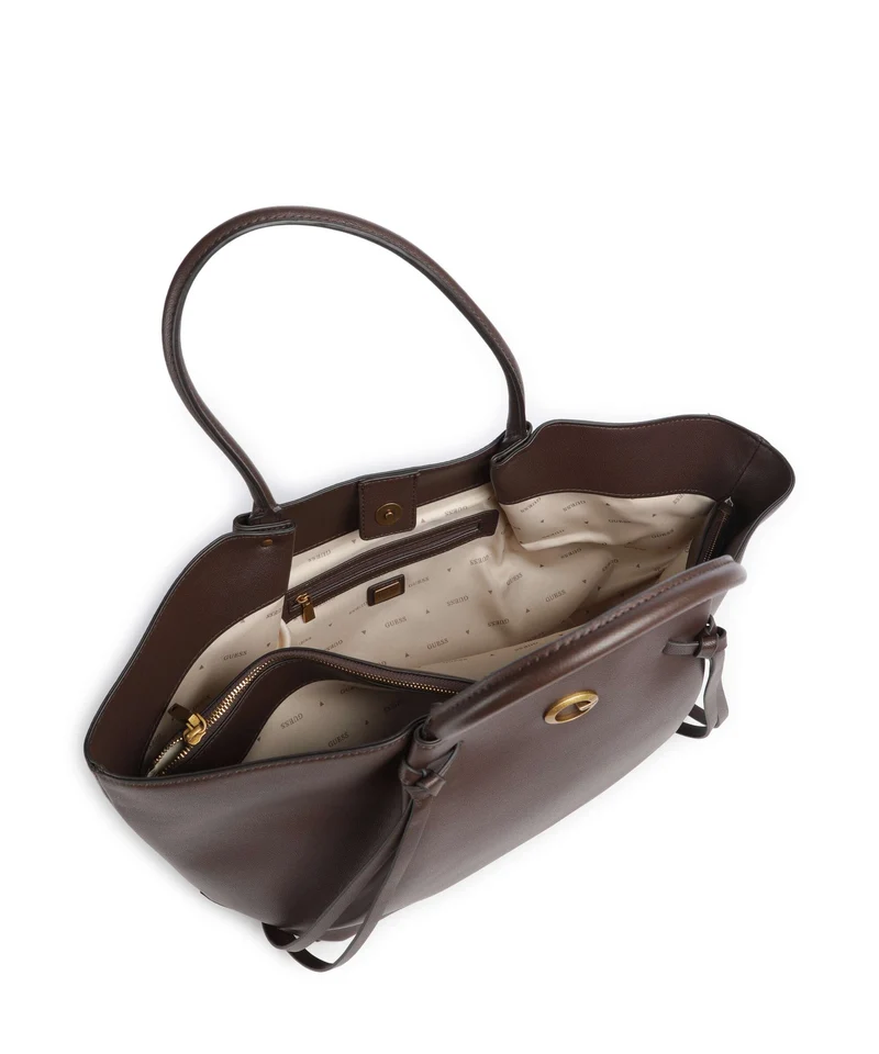 Guess Allegra Girlfriend Shopper brown