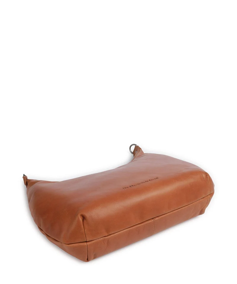 The Chesterfield Brand Wax Pull Up Cow Fierra Beuteltasche cognac