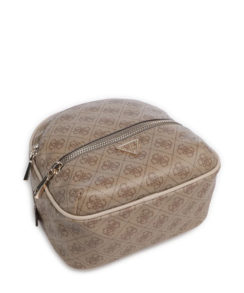 Guess Manhattan II Rucksack latte logo