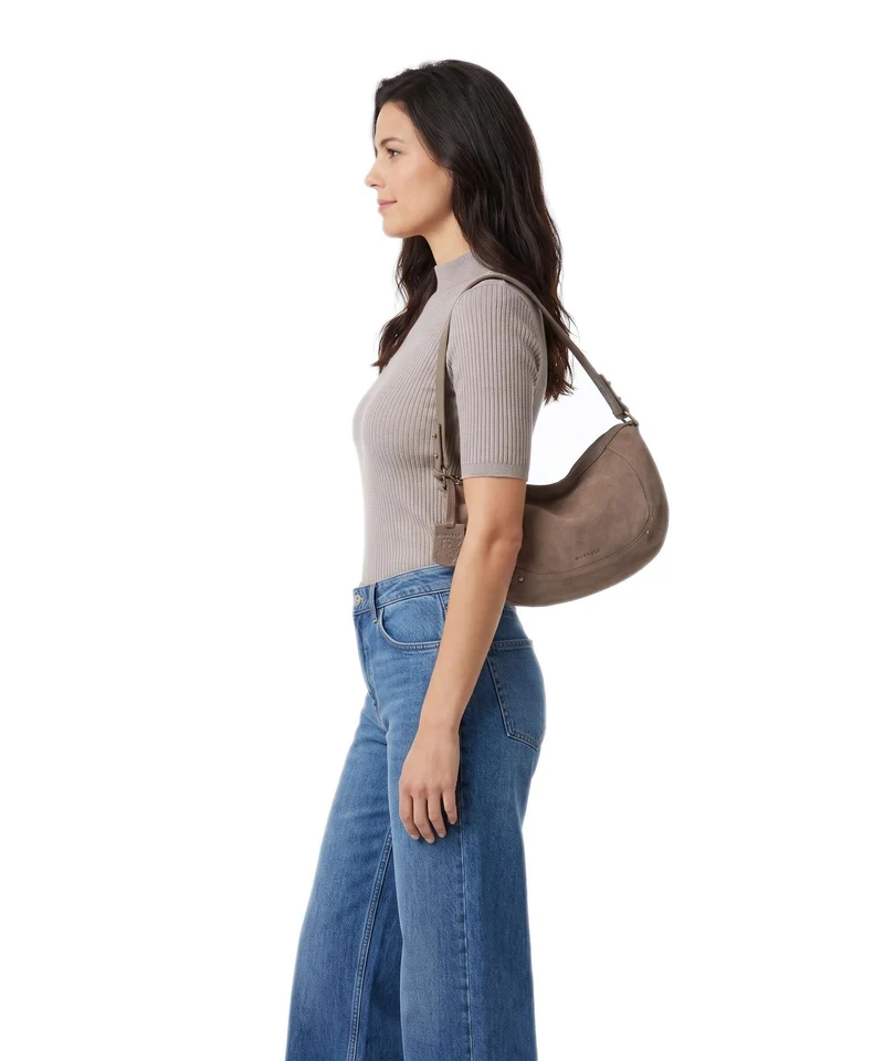 Burkely Sierra Beuteltasche taupe