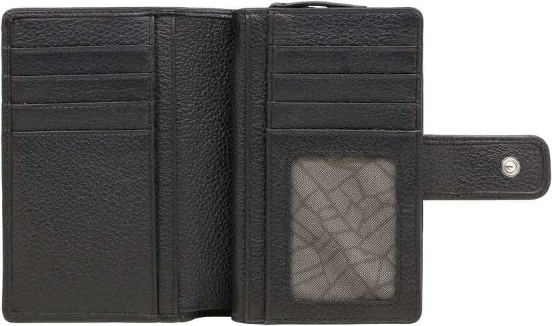Geldbörse Elinor RFID Schwarz